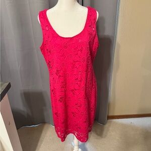 Pink Sleeveless Dress by Tiana B